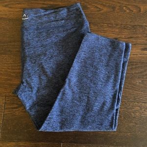 Beyond Yoga Blue Spacedye Capri Leggings